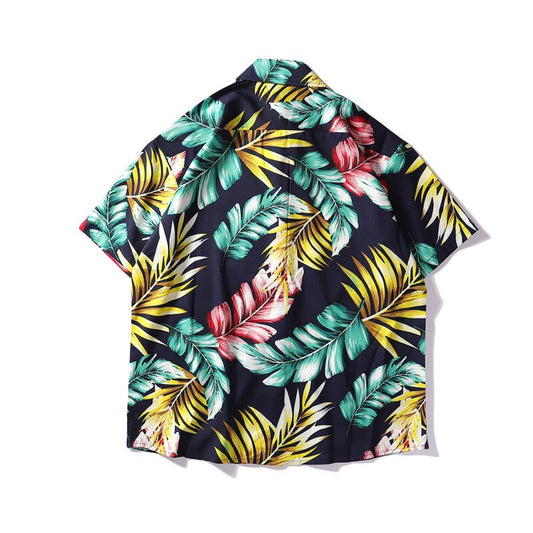 Summer Mens Colorful Hawaiian Shirt Hip Hop Streetwear Full Print Shirts Harajuku Loose Casual Camisa Masculina Shirt-0